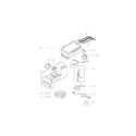 LG WM3370HRA/00 dispener parts diagram