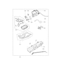 LG DLEX5780WE panel drawer parts diagram