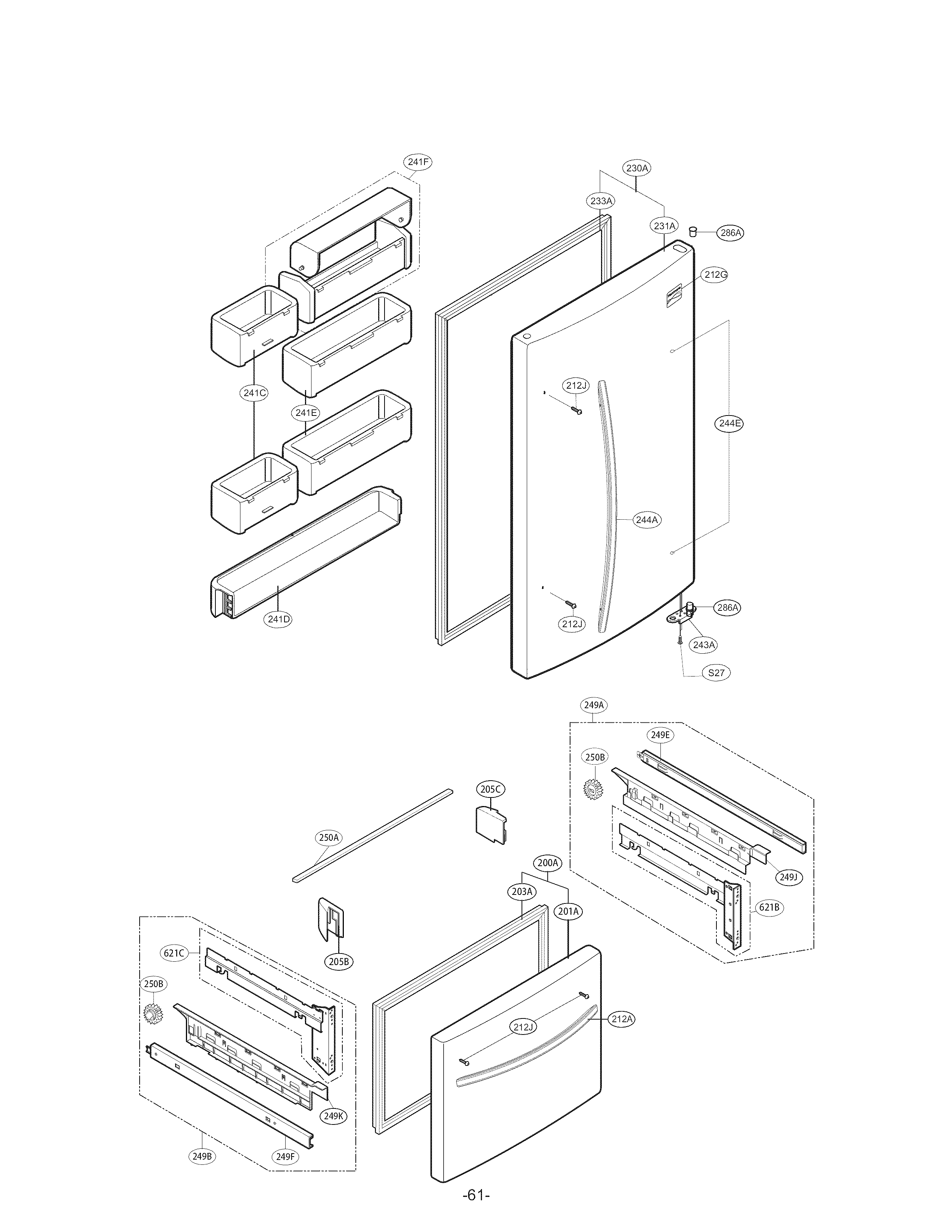 Kenmore 79578094901 valve and water parts diagram