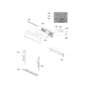 LG LDG4315ST/00 controller parts diagram