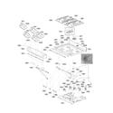 LG LRG4113ST/00 cooktop parts diagram