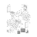 LG LRG4113ST/00 cavity parts diagram