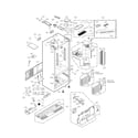 Kenmore Elite 79574042411 case parts diagram
