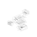LG LFX31945ST/00 freezer  parts diagram