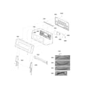 LG LDE4415BD/00 controller parts diagram