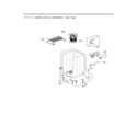 LG DLGY1702V cabinet and door parts diagram