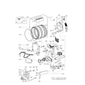 Kenmore 79691393610 dispenser assembly parts diagram