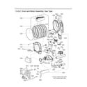 Kenmore Elite 79691983410 dispenser assembly parts diagram