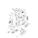 LG LFXS30726S/02 case parts diagram