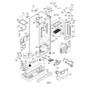 LG LFX25974ST/04 case parts diagram