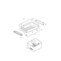 LG LFX25974ST/04 freezer parts diagram