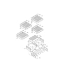 LG LFX25974ST/04 refrigerator parts diagram