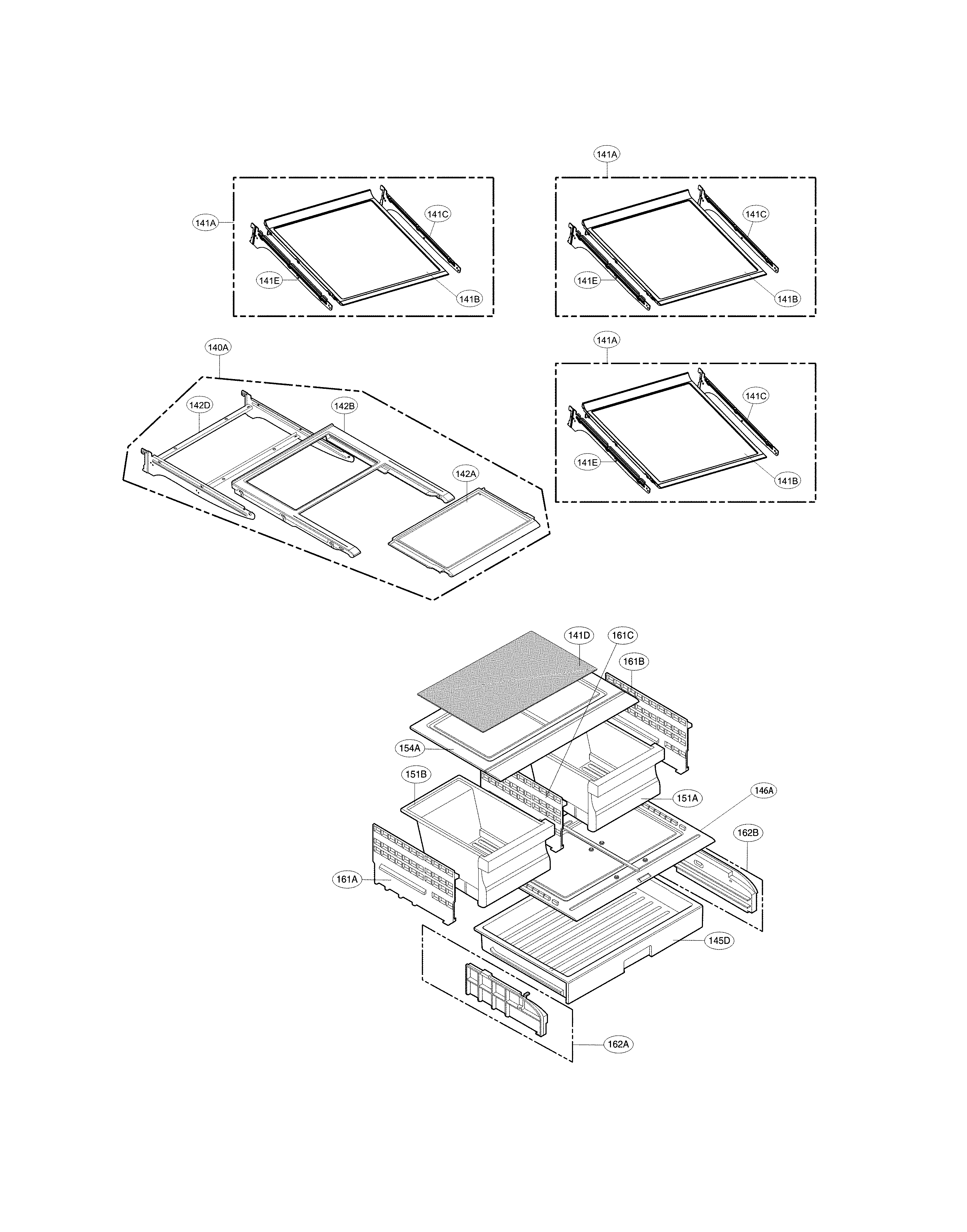 LG LMXS27626D/00 refrigerator parts diagram