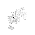 Kenmore Elite 72187587610 oven cavity parts diagram