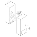 LG LBC24360ST/03 ice maker parts diagram
