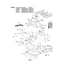 LG LCG3611ST/01 exploded view parts diagram