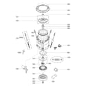 Kenmore Elite 79631513211 tub parts diagram
