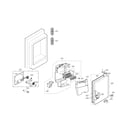 LG LNXS30866D/00 ice maker parts diagram