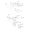 LG LRE4211ST/00 drawer parts diagram