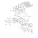 LG LRG3081BD/00 cooktop parts diagram