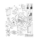 LG LRG3081ST/00 cavity parts diagram