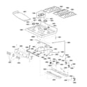 LG LRG3083ST/00 cooktop parts diagram
