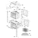 LG LWD3063BD/00 assembly parts diagram