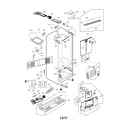 Kenmore 79573115710 case parts diagram