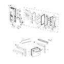 Kenmore 79573115710 door parts diagram
