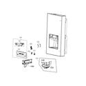 Kenmore 79573115710 dispenser parts diagram