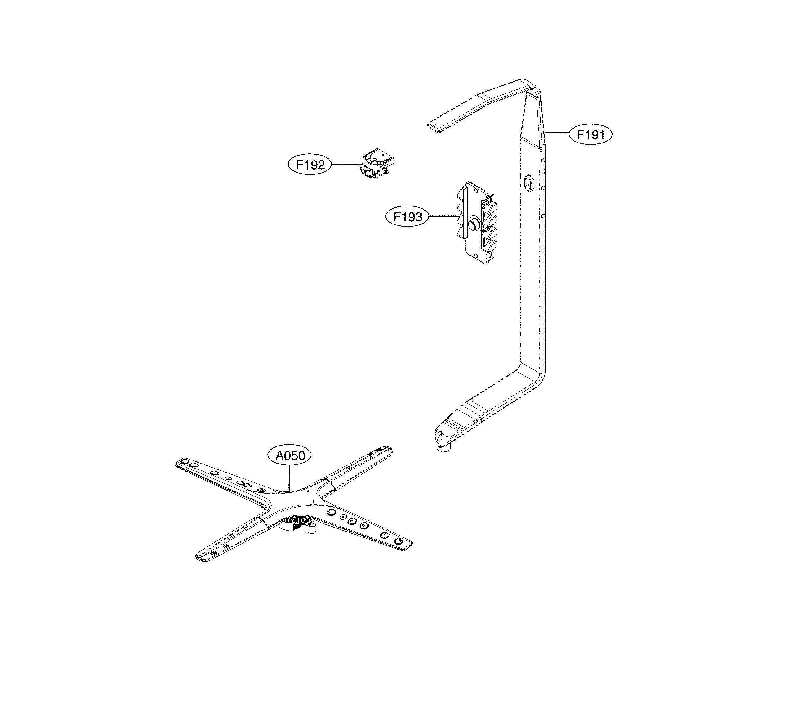 Kenmore Elite 72214673710 water guide parts diagram
