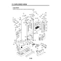 LG LFX25974SB/03 case parts diagram