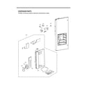 LG LFX25974SB/03 dispenser parts diagram