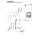 LG LFX25974SW/04 dispenser parts diagram