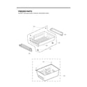 LG LFX25974SW/05 freezer parts diagram