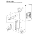 LG LFX25974SW/05 dispenser parts diagram