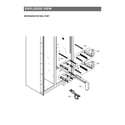 LG LSSB2692ST/00 refrigerator rail parts diagram