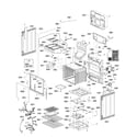 LG LRG3095SW/01 cavity parts diagram