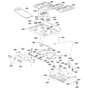 LG LDG3016ST/00 cooktop parts diagram