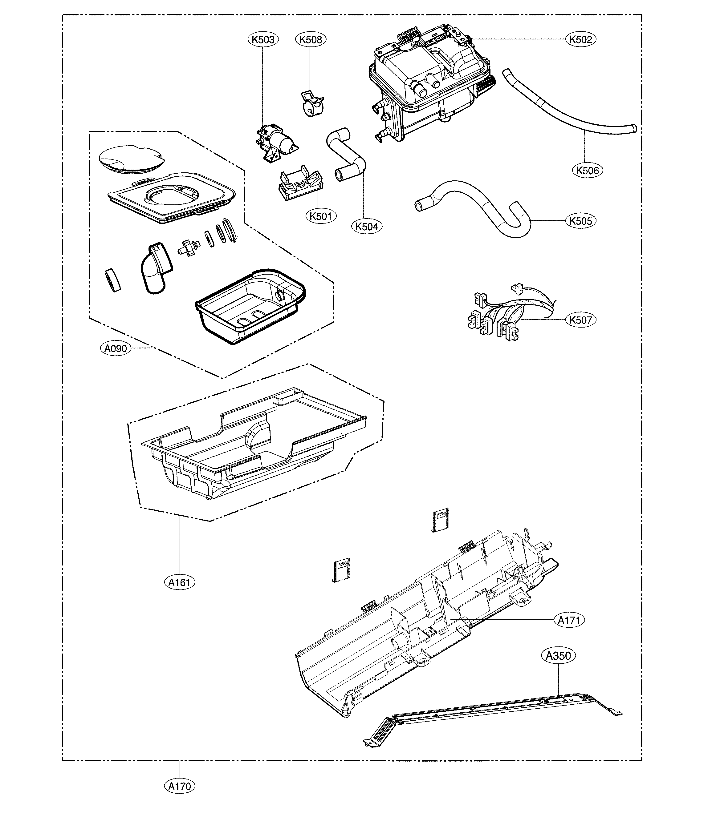 Kenmore Elite 79661522211 guide parts diagram