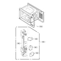 LG LCRT1513SW/00 latch board parts diagram