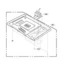 LG LCRT1513SW/00 base plate parts diagram