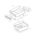 Kenmore 79573102710 freezer parts diagram