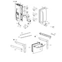 Kenmore 79573102710 door parts diagram