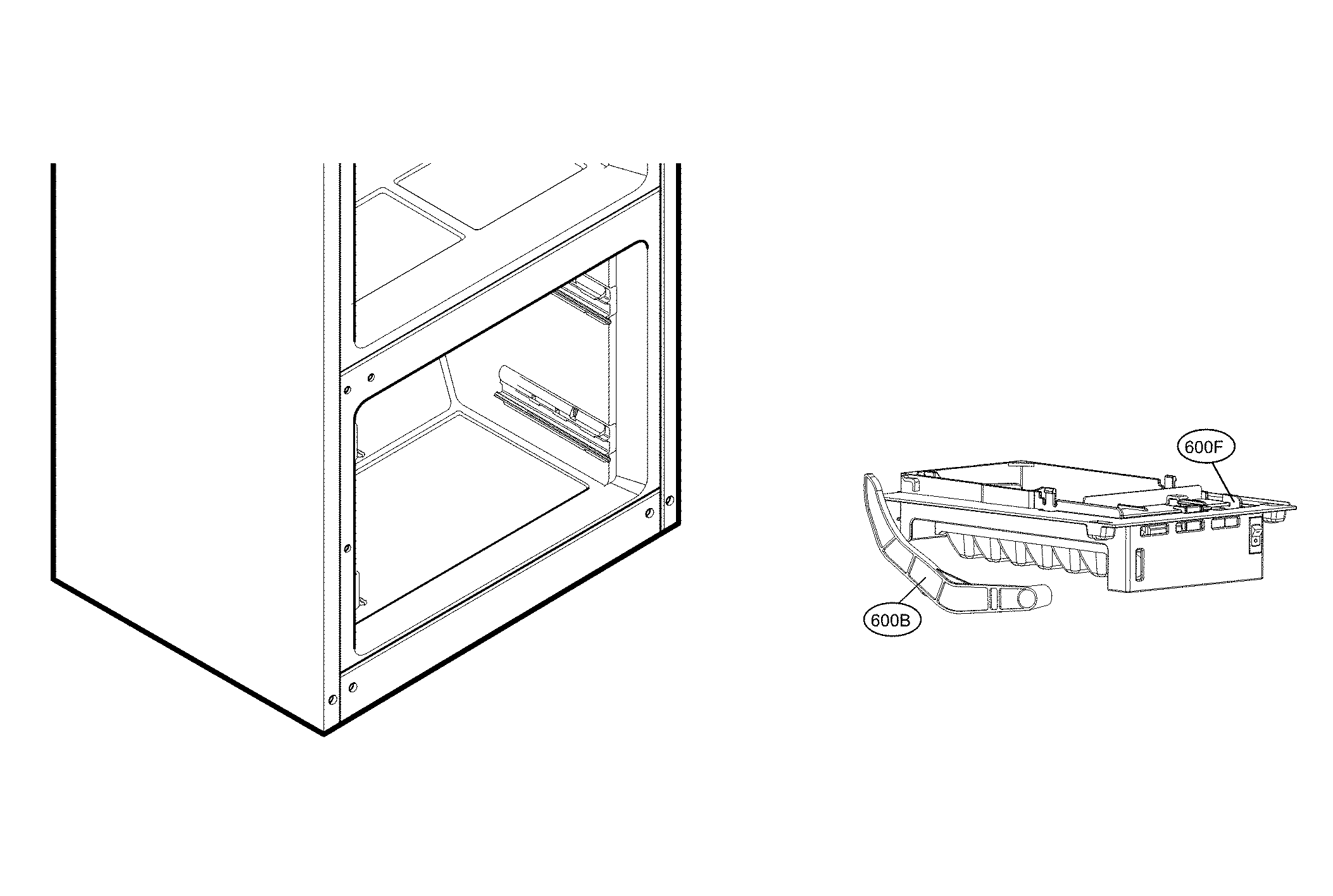 Kenmore Elite 79574015412 ice maker parts diagram