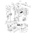 Kenmore 79570339411 case parts diagram