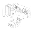 Kenmore 79570339411 door parts diagram