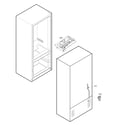 Kenmore 79571314212 ice maker parts diagram