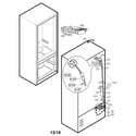 Kenmore Elite 79578542806 ice maker parts diagram