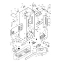 Kenmore Elite 79578542806 case parts diagram